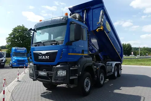 MAN TGS 41.440 / 8x8 / WYWROTKA MEILLER / MANUAL /