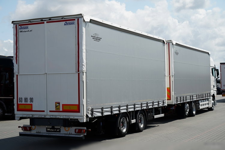 MAN TGX 26.470 / ZESTAW TANDEM 120 M3 / PRZEJAZDOWY / KLIMATYZACJA POSTOJOWA / OŚ PODNOSZONA / PO KONTRAKCIE SERWISOWYM / 2022 / zdjęcie 9