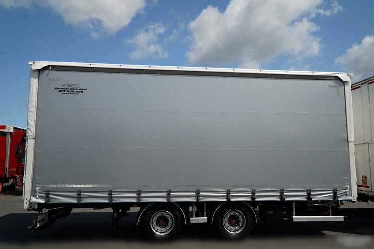 MAN TGX 26.470 / ZESTAW TANDEM 120 M3 / PRZEJAZDOWY / KLIMATYZACJA POSTOJOWA / OŚ PODNOSZONA / PO KONTRAKCIE SERWISOWYM / 2022 / zdjęcie 20