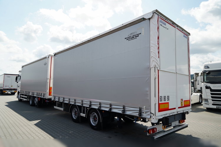 MAN TGX 26.470 / ZESTAW TANDEM 120 M3 / PRZEJAZDOWY / KLIMATYZACJA POSTOJOWA / OŚ PODNOSZONA / PO KONTRAKCIE SERWISOWYM / 2022 / zdjęcie 6