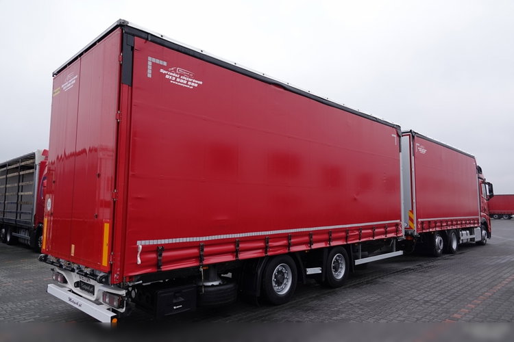 Mercedes -BENZ ACTROS 2548 / ZESTAW TANDEM 120 M3 / PRZEJAZDOWY / KLIMA POSTOJOWA / BIG SPACE / PO ZŁOTYM KONTRAKCIE SERWISOWYM / zdjęcie 10