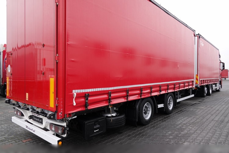 Mercedes -BENZ ACTROS 2548 / ZESTAW TANDEM 120 M3 / PRZEJAZDOWY / KLIMA POSTOJOWA / BIG SPACE / PO ZŁOTYM KONTRAKCIE SERWISOWYM / zdjęcie 31