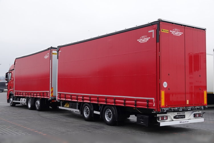 Mercedes -BENZ ACTROS 2548 / ZESTAW TANDEM 120 M3 / PRZEJAZDOWY / KLIMA POSTOJOWA / BIG SPACE / PO ZŁOTYM KONTRAKCIE SERWISOWYM / zdjęcie 8