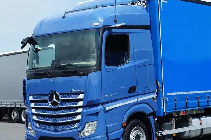 Mercedes ACTROS / 2545 / ACC / E 6 / MP 5 / ZESTAW PRZESTRZENNY 120 M 3 / BDF 2 X 7.82 M zdjęcie 21