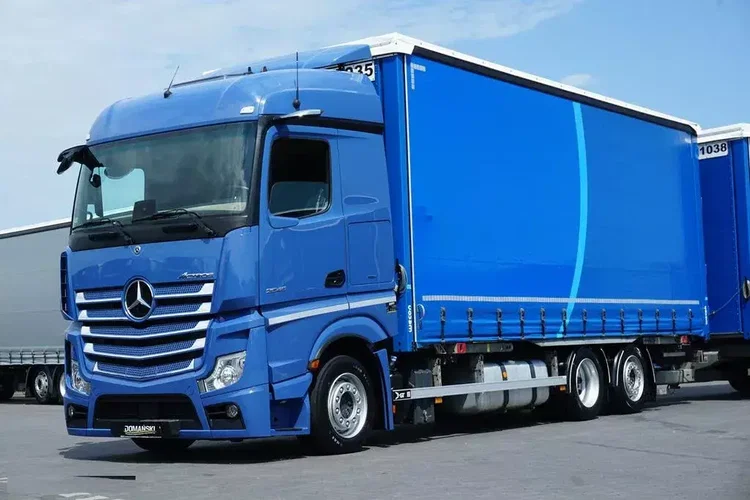 Mercedes ACTROS / 2545 / ACC / E 6 / MP 5 / ZESTAW PRZESTRZENNY 120 M 3 / BDF 2 X 7.82 M zdjęcie 22