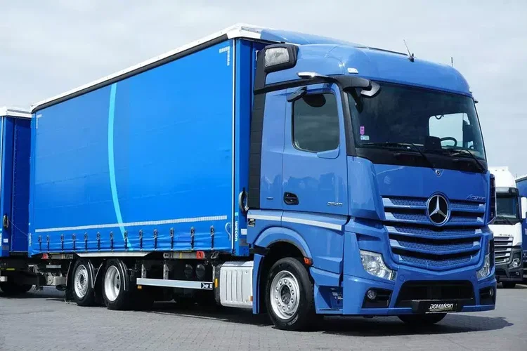 Mercedes ACTROS / 2545 / ACC / E 6 / MP 5 / ZESTAW PRZESTRZENNY 120 M 3 / BDF 2 X 7.82 M zdjęcie 29