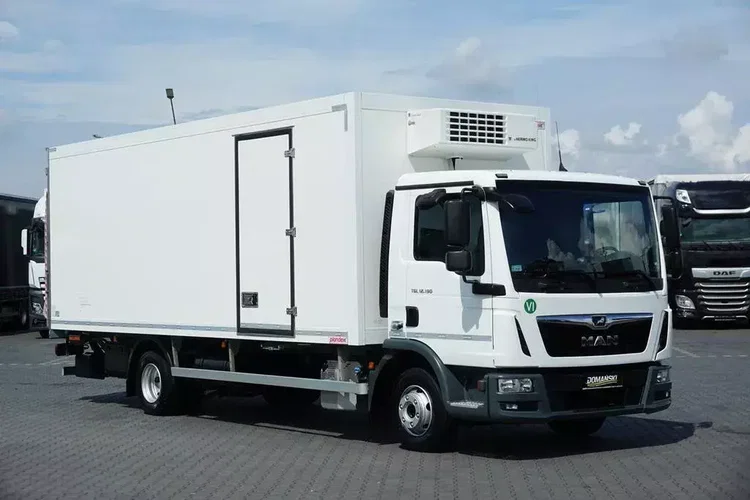 MAN TGL / 12.190 / EURO 6 / CHŁODNIA + WINDA / 16 PALET / ŁAD. 5565 KG zdjęcie 1