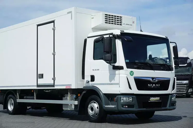 MAN TGL / 12.190 / EURO 6 / CHŁODNIA + WINDA / 16 PALET / ŁAD. 5565 KG zdjęcie 28