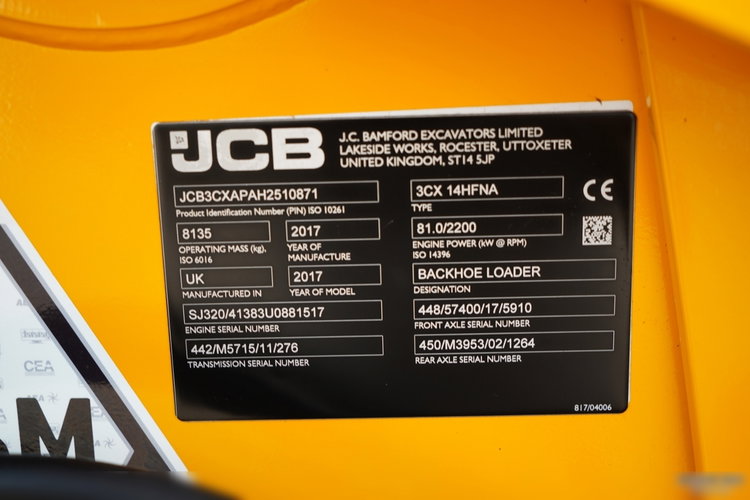 JCB 3CX / KOPARKO-ŁADOWARKA / AUTOMAT / JOYSTICK / TORQUE LOCK / SZYBKOZŁĄCZE HYDRAULICZNE zdjęcie 45