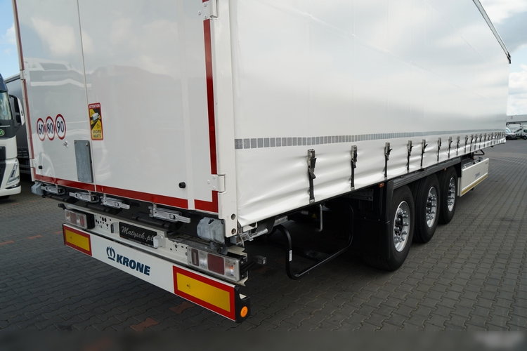 Krone FIRANKA / STANDARD / 2021 ROK / KOSZ NA PALETY / 2 OSIE PODNOSZONE / SPROWADZONA zdjęcie 13