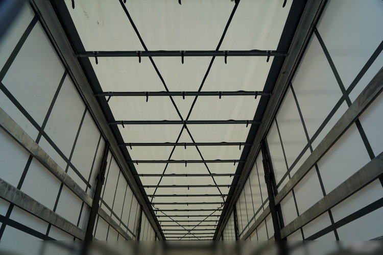 Krone FIRANKA / STANDARD / 2021 ROK / KOSZ NA PALETY / 2 OSIE PODNOSZONE / SPROWADZONA zdjęcie 18