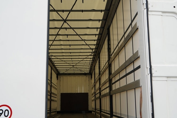 Krone FIRANKA / STANDARD / 2021 ROK / KOSZ NA PALETY / 2 OSIE PODNOSZONE / SPROWADZONA zdjęcie 21