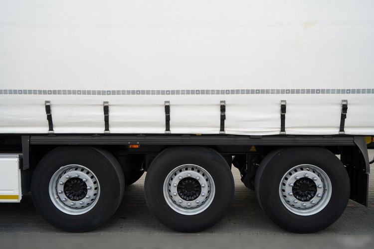 Krone FIRANKA / STANDARD / 2021 ROK / KOSZ NA PALETY / 2 OSIE PODNOSZONE / SPROWADZONA zdjęcie 25