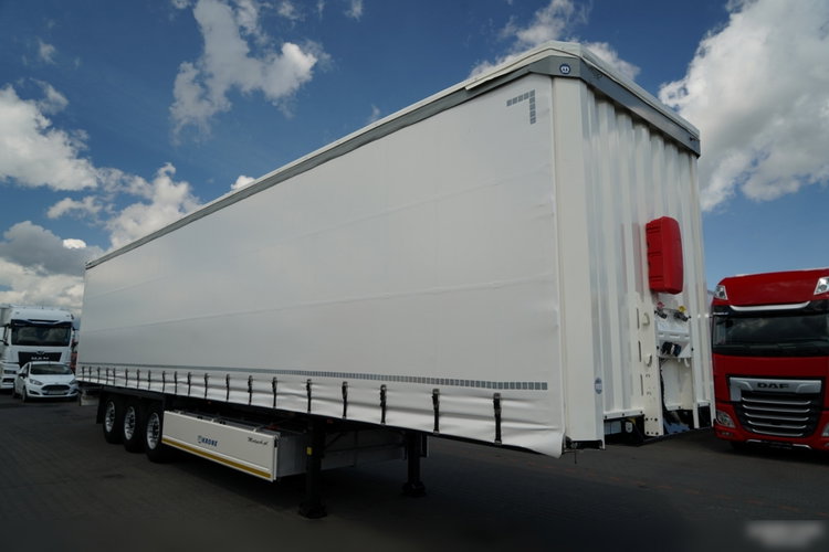 Krone FIRANKA / STANDARD / 2021 ROK / KOSZ NA PALETY / 2 OSIE PODNOSZONE / SPROWADZONA zdjęcie 2