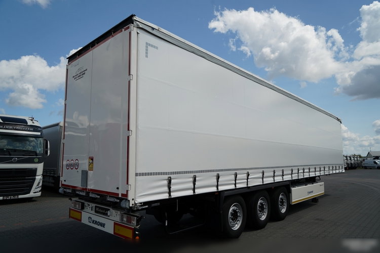 Krone FIRANKA / STANDARD / 2021 ROK / KOSZ NA PALETY / 2 OSIE PODNOSZONE / SPROWADZONA zdjęcie 7