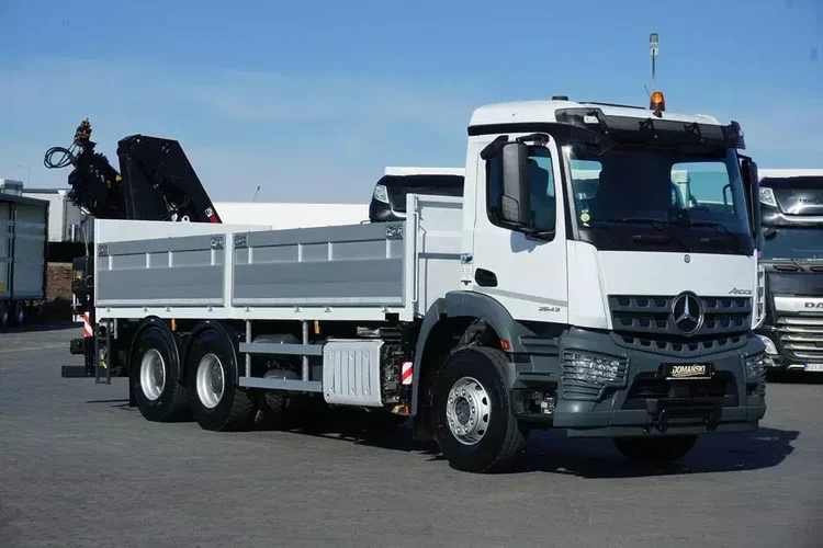 Mercedes AROCS / 2643 / 6 X 4 / SKRZYNIOWY + HDS / HIAB 228 E – 4 / WYS. 13 M zdjęcie 10