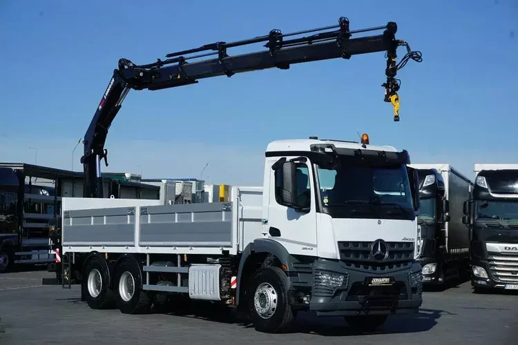 Mercedes AROCS / 2643 / 6 X 4 / SKRZYNIOWY + HDS / HIAB 228 E – 4 / WYS. 13 M zdjęcie 2