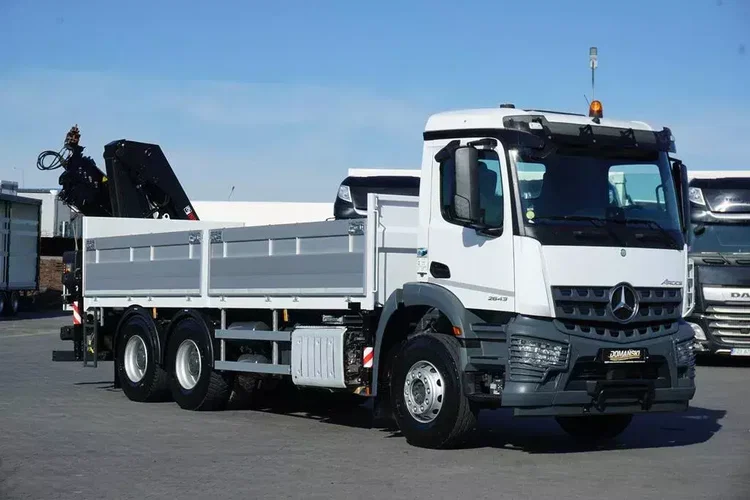 Mercedes AROCS / 2643 / 6 X 4 / SKRZYNIOWY + HDS / HIAB 228 E – 4 / WYS. 13 M zdjęcie 36