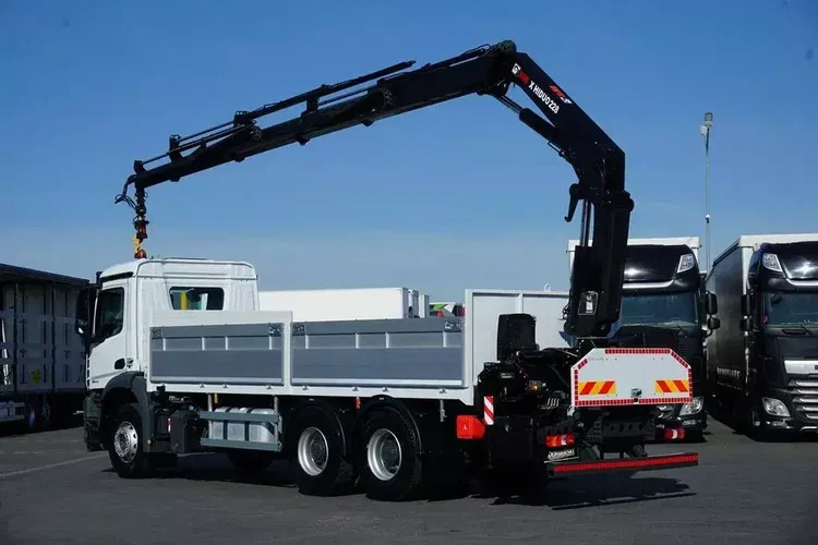 Mercedes AROCS / 2643 / 6 X 4 / SKRZYNIOWY + HDS / HIAB 228 E – 4 / WYS. 13 M zdjęcie 6