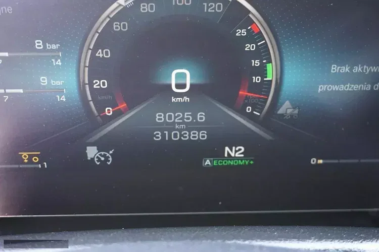 Mercedes ACTROS / 2545 / ACC / E 6 / MP 5 / ZESTAW MEGA / BDF 2 X 7.82 M zdjęcie 12