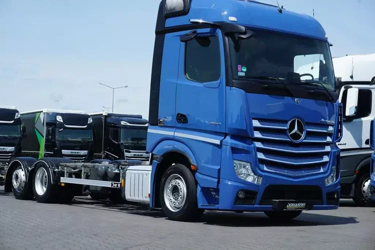 Mercedes ACTROS / 2545 / ACC / E 6 / MP 5 / ZESTAW MEGA / BDF 2 X 7.82 M zdjęcie 34