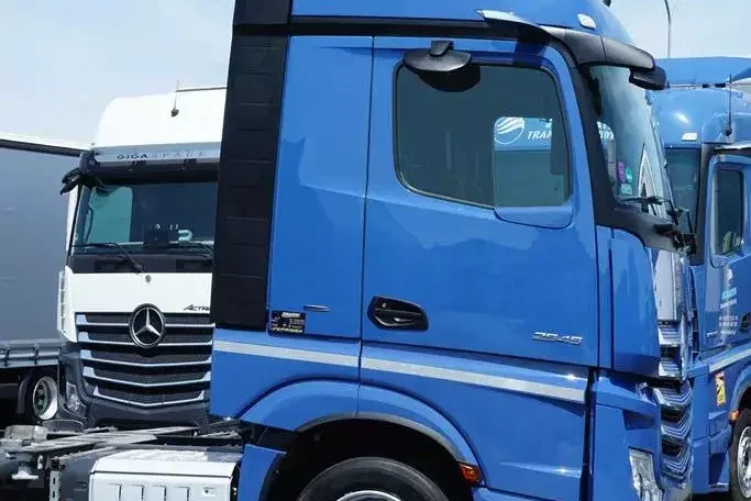 Mercedes ACTROS / 2545 / ACC / E 6 / MP 5 / ZESTAW MEGA / BDF 2 X 7.82 M zdjęcie 37