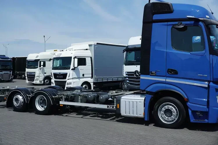 Mercedes ACTROS / 2545 / ACC / E 6 / MP 5 / ZESTAW MEGA / BDF 2 X 7.82 M zdjęcie 38