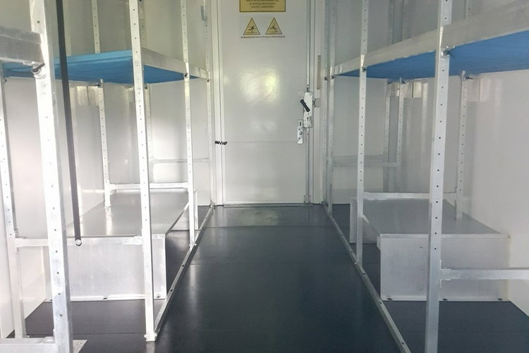 Iveco Daily KONTENER NISKOPODŁOGOWY 4.43x2.23x2.42 SKLEP BAR FOODTRUCK KAMPER AC zdjęcie 35