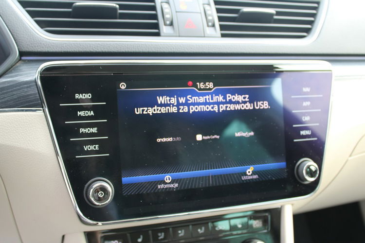 Skoda Superb STYLE DSG Kamera Gwarancja G.Fotele i kanapa zdjęcie 32