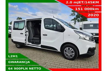 Fiat Talento L2H1 64900zł NETTO Brygadówka 6 osób 2.0 mJET