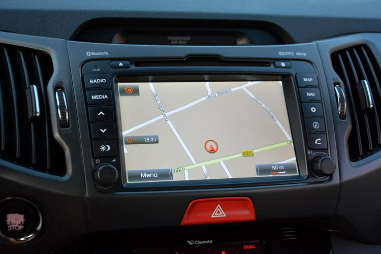 Kia Sportage 2.0MPI(163KM) Skóry Panorama Ledy Duża Navi Kamera Keyless go ALU 18 zdjęcie 29