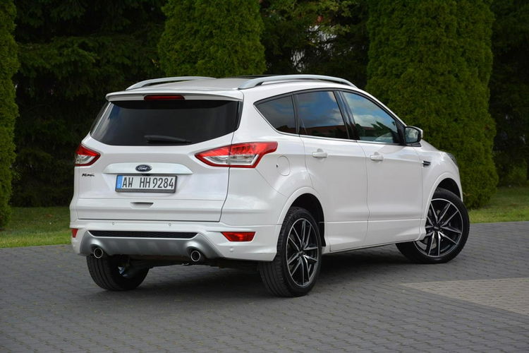 Ford Kuga Individual Biała perła Skóry Panorama Ledy Navi Tablet el.fotele zdjęcie 12