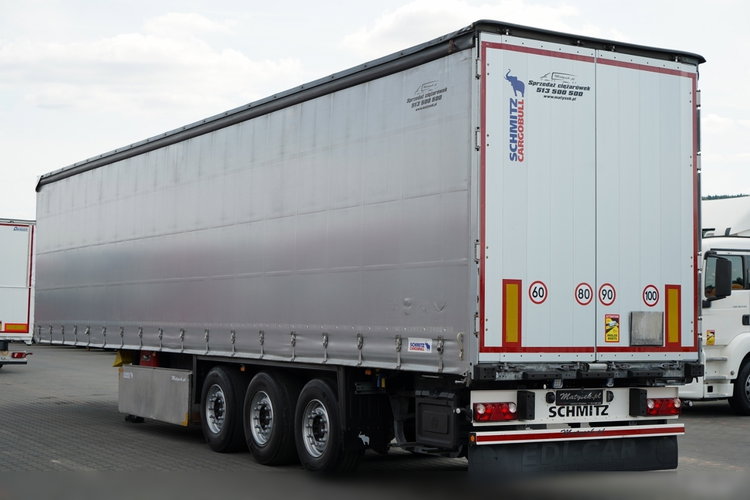 Schmitz / FIRANKA / 2021 ROK / STANDARD / OŚ PODNOSZONA / KOSZ NA PALETY / OSIE zdjęcie 6