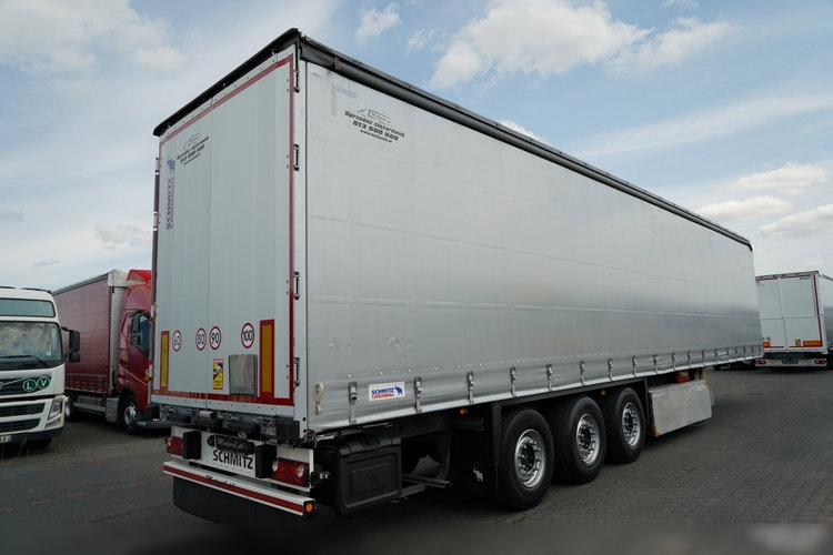 Schmitz / FIRANKA / 2021 ROK / STANDARD / OŚ PODNOSZONA / KOSZ NA PALETY / OSIE zdjęcie 7