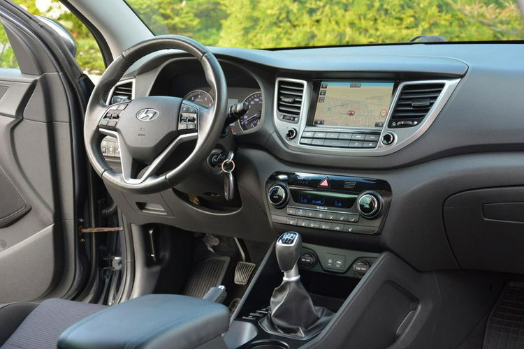 Hyundai Tucson Ledy Duża Navi Kamera Asystent Pasa Grz. Kierownica Parktronic Aso zdjęcie 20