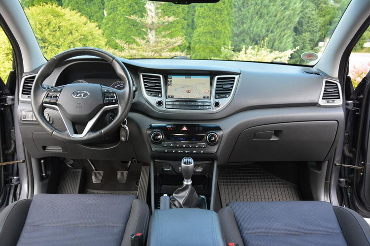 Hyundai Tucson Ledy Duża Navi Kamera Asystent Pasa Grz. Kierownica Parktronic Aso zdjęcie 24