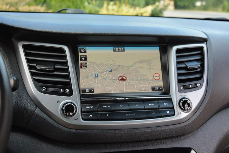 Hyundai Tucson Ledy Duża Navi Kamera Asystent Pasa Grz. Kierownica Parktronic Aso zdjęcie 29