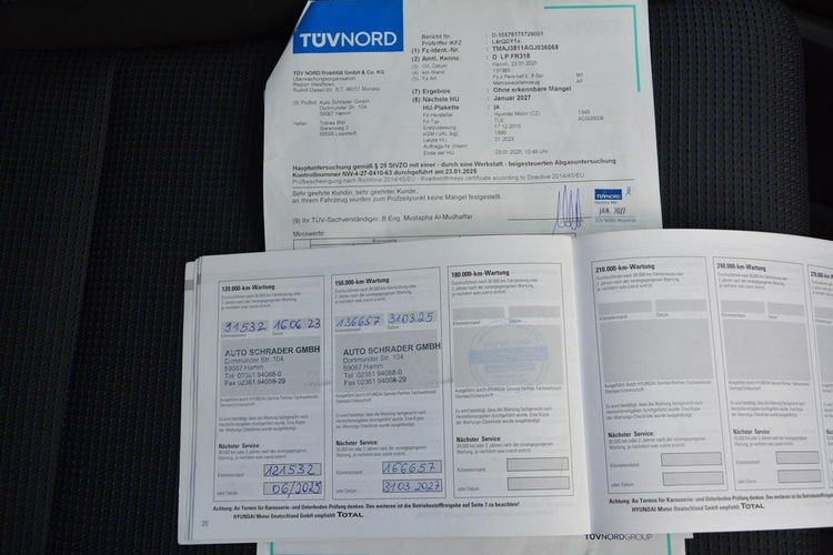 Hyundai Tucson Ledy Duża Navi Kamera Asystent Pasa Grz. Kierownica Parktronic Aso zdjęcie 35