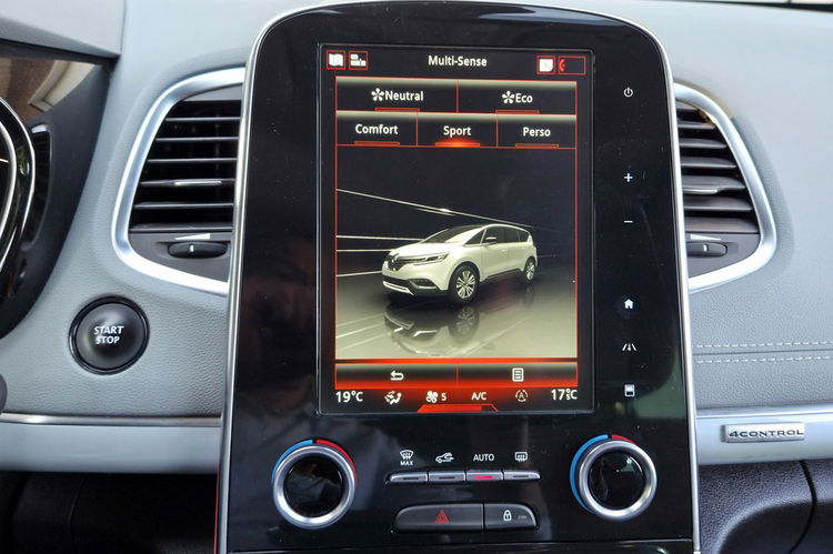 Renault Espace 1.8 TCE 225 KM, INITIALE PARIS EDC.7 osób, Panorama, Kamera, f.vat 23% zdjęcie 28