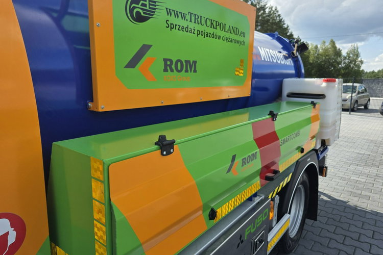 Mitsubishi ROM SMART COMBI WUKO GORĄCA WODA DO CZYSZCZENIA KANAŁÓW WUKO asenizacyjny separator beczka odpady czyszczenie kanalizacja EUR6 zdjęcie 11