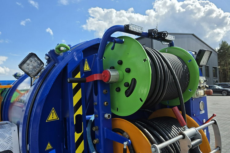 Mitsubishi ROM SMART COMBI WUKO GORĄCA WODA DO CZYSZCZENIA KANAŁÓW WUKO asenizacyjny separator beczka odpady czyszczenie kanalizacja EUR6 zdjęcie 13