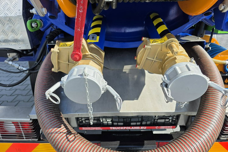 Mitsubishi ROM SMART COMBI WUKO GORĄCA WODA DO CZYSZCZENIA KANAŁÓW WUKO asenizacyjny separator beczka odpady czyszczenie kanalizacja EUR6 zdjęcie 16