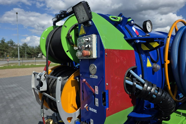 Mitsubishi ROM SMART COMBI WUKO GORĄCA WODA DO CZYSZCZENIA KANAŁÓW WUKO asenizacyjny separator beczka odpady czyszczenie kanalizacja EUR6 zdjęcie 17