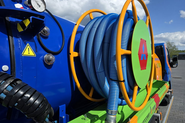 Mitsubishi ROM SMART COMBI WUKO GORĄCA WODA DO CZYSZCZENIA KANAŁÓW WUKO asenizacyjny separator beczka odpady czyszczenie kanalizacja EUR6 zdjęcie 19