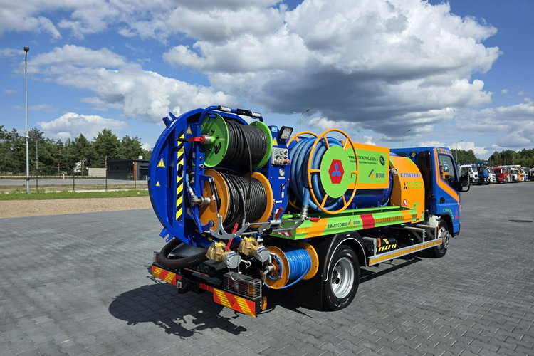 Mitsubishi ROM SMART COMBI WUKO GORĄCA WODA DO CZYSZCZENIA KANAŁÓW WUKO asenizacyjny separator beczka odpady czyszczenie kanalizacja EUR6 zdjęcie 25