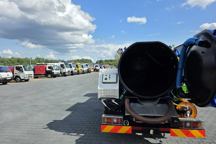 Mitsubishi ROM SMART COMBI WUKO GORĄCA WODA DO CZYSZCZENIA KANAŁÓW WUKO asenizacyjny separator beczka odpady czyszczenie kanalizacja EUR6 zdjęcie 26