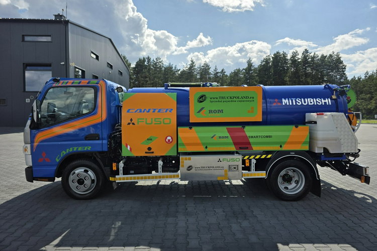 Mitsubishi ROM SMART COMBI WUKO GORĄCA WODA DO CZYSZCZENIA KANAŁÓW WUKO asenizacyjny separator beczka odpady czyszczenie kanalizacja EUR6 zdjęcie 4