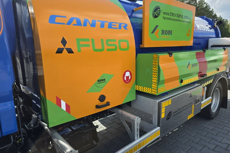 Mitsubishi ROM SMART COMBI WUKO GORĄCA WODA DO CZYSZCZENIA KANAŁÓW WUKO asenizacyjny separator beczka odpady czyszczenie kanalizacja EUR6 zdjęcie 9