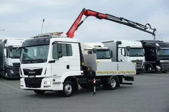 MAN TGL / 12.250 / SKRZYNIOWY + HDS / FASSI F 65 / PILOT