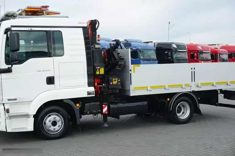 MAN TGL / 12.250 / SKRZYNIOWY + HDS / FASSI F 65 / PILOT zdjęcie 34
